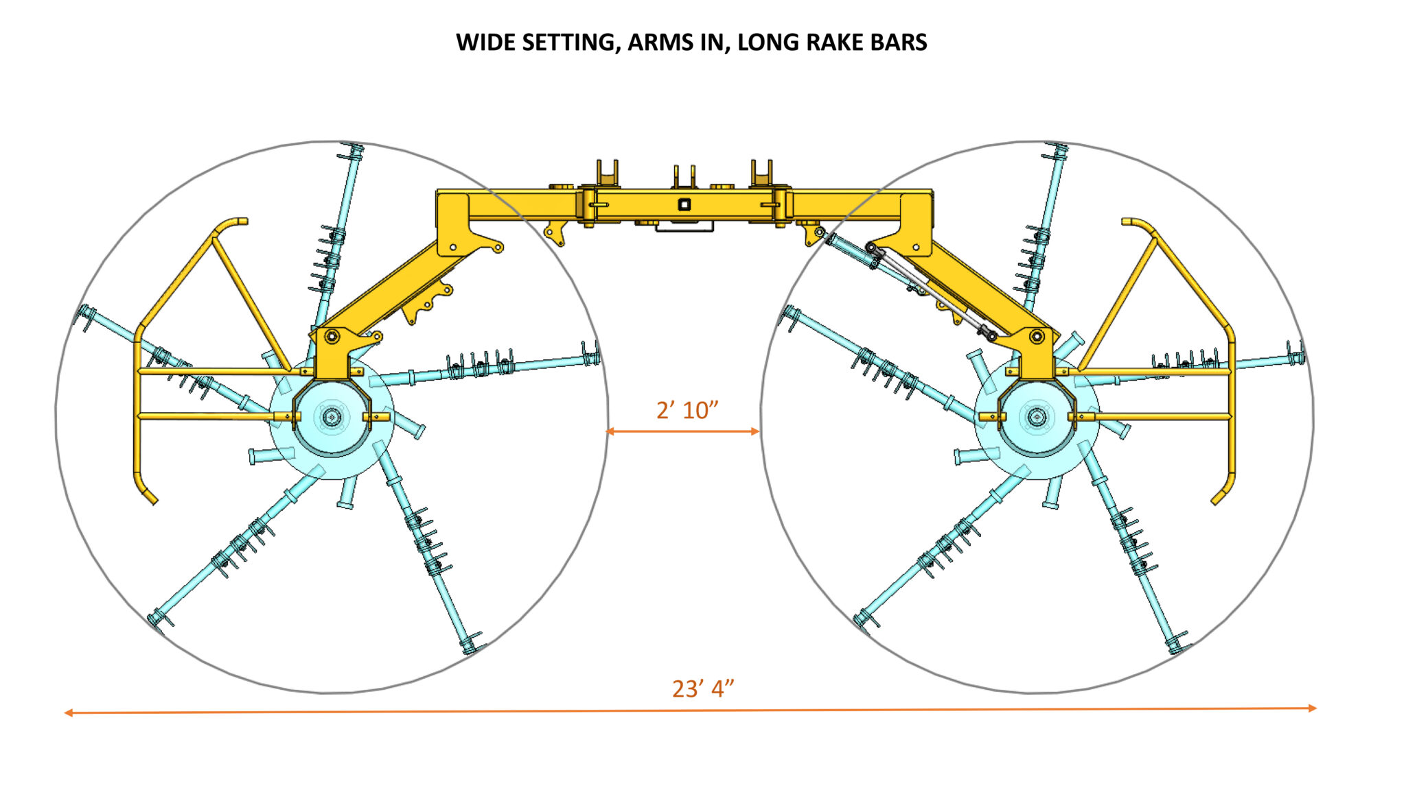 Brush Hog Hydraulic Rake Orchard Machinery Corporation